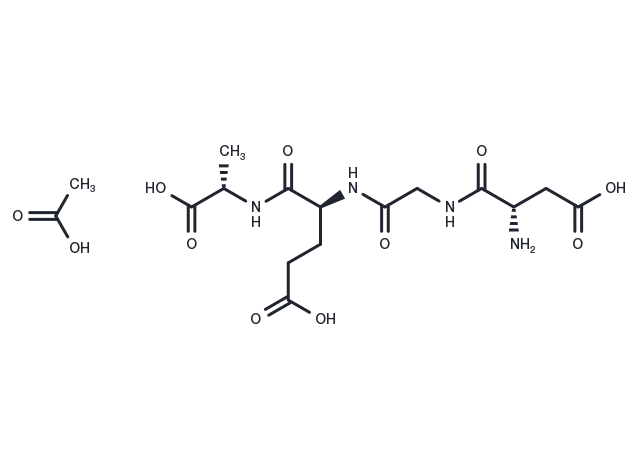 α2β1 Integrin Ligand Peptide acetate Chemical Structure