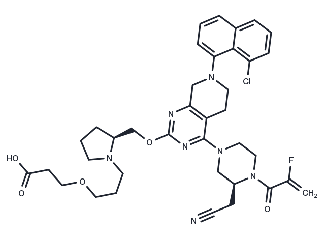 MRTX849 ethoxypropanoic acid Chemical Structure