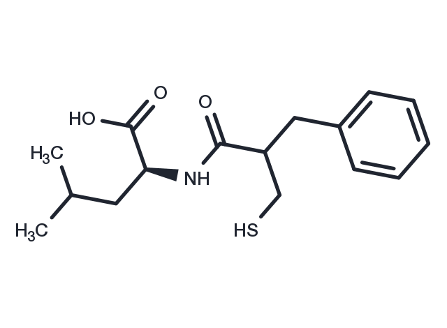 Leucine thiorphan Chemical Structure