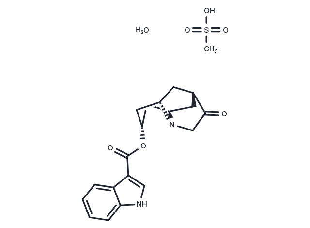 Dolasetron Mesylate hydrate Chemical Structure