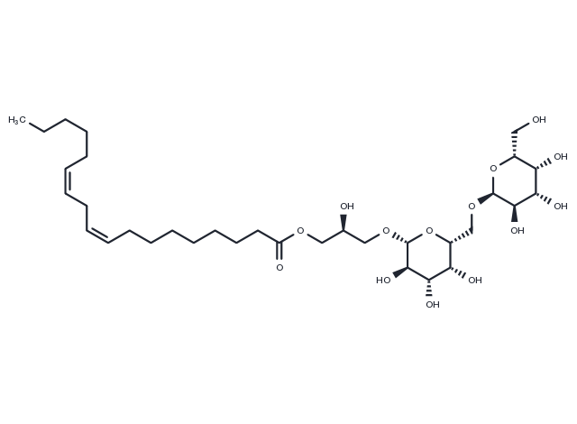 Gingerglycolipid B Chemical Structure