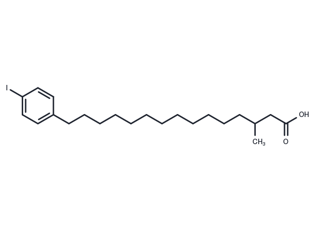 Iodofiltic acid Chemical Structure