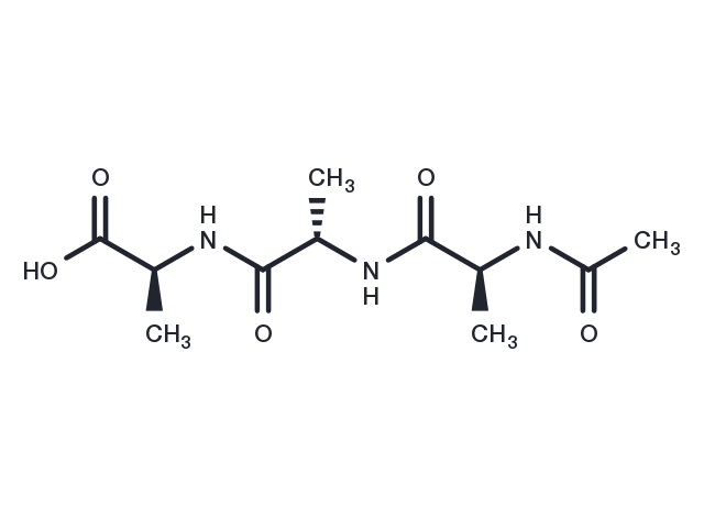 Acetyltrialanine Chemical Structure