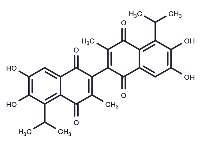 Apogossypolone (ApoG2) Chemical Structure