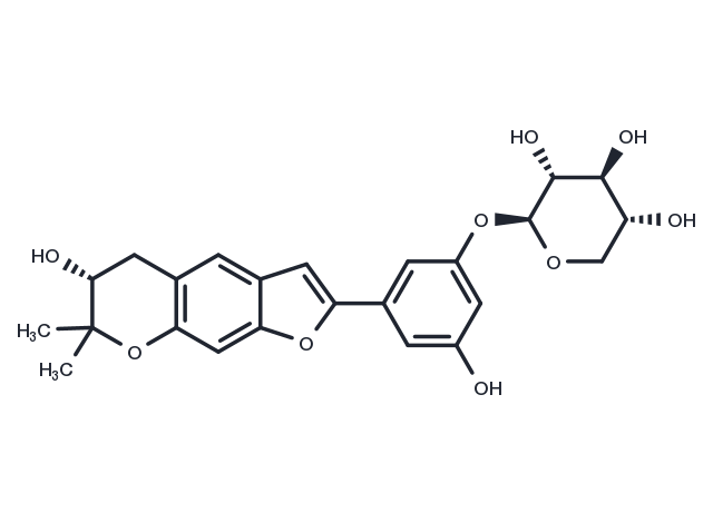 Mulberroside C Chemical Structure