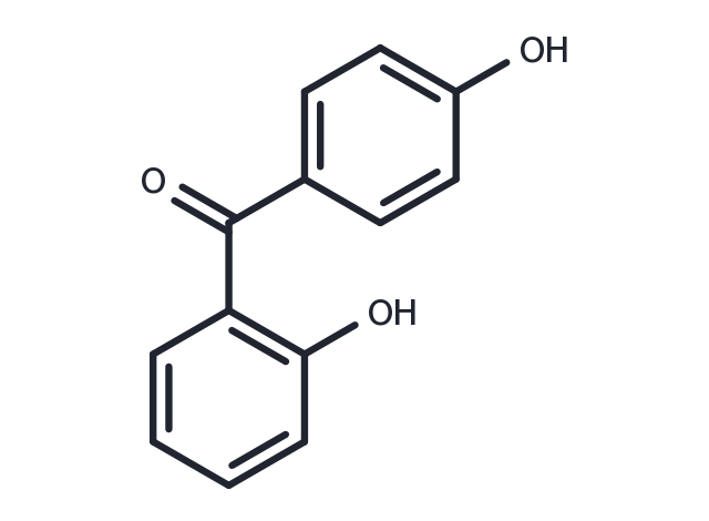 2,4'-Dihydroxybenzophenone Chemical Structure