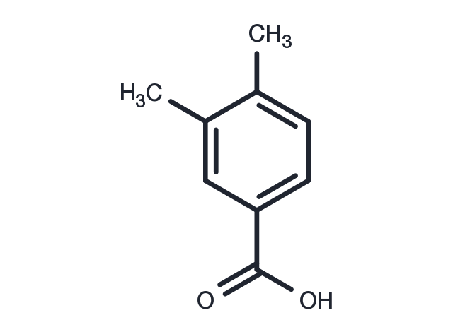 3,4-Dimethylbenzoic acid Chemical Structure