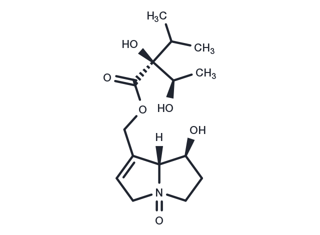 Rinderine N-oxide Chemical Structure