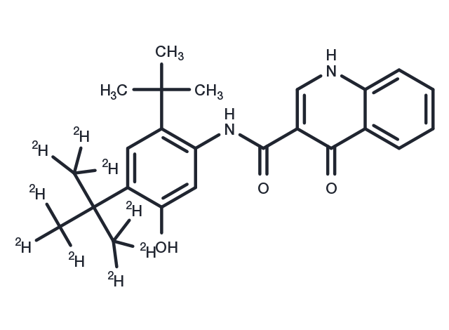 Ivacaftor-D9 Chemical Structure
