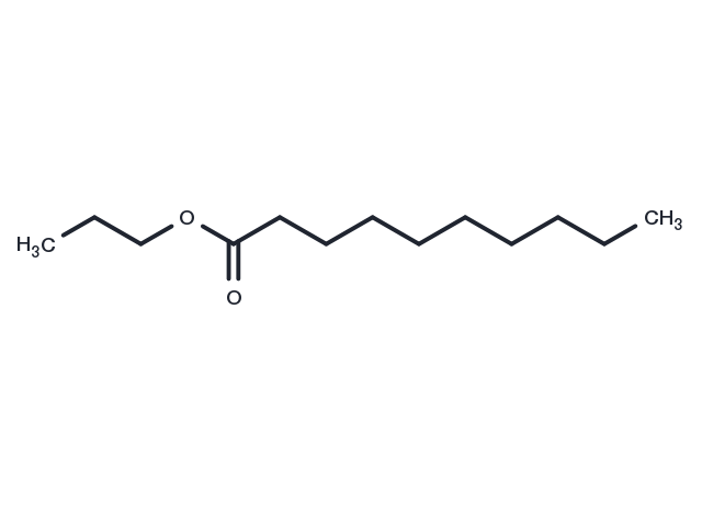 Propyl caprate Chemical Structure