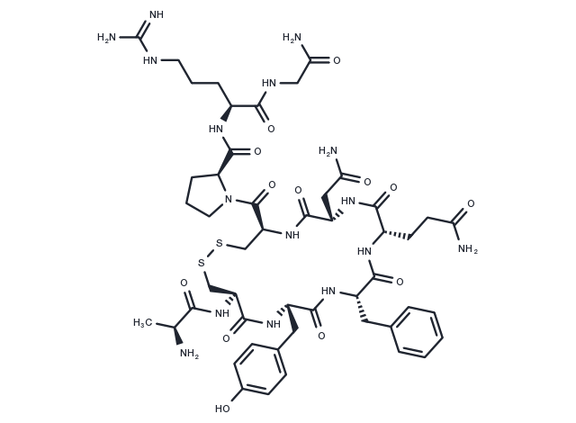 Argipressin, ala(10)- Chemical Structure