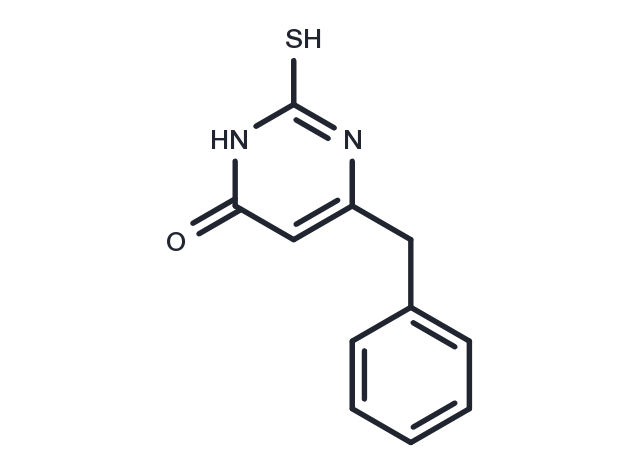 Benzylthiouracil Chemical Structure