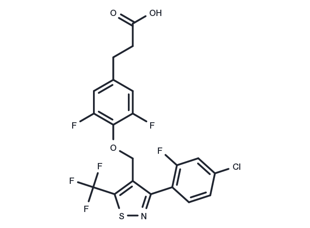 GPR120 Agonist 1 Chemical Structure