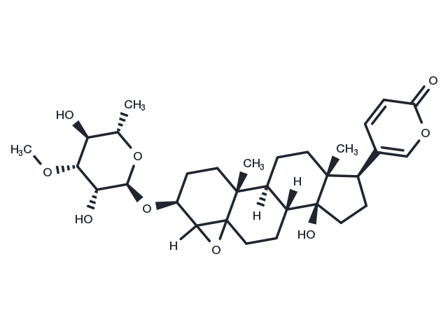 Methylepoxyproscillaridin Chemical Structure