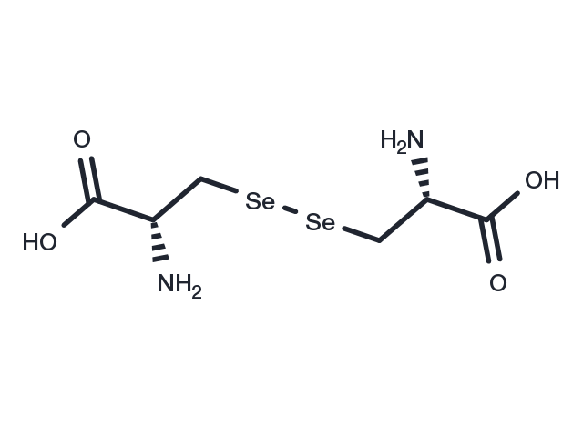 L-Selenocystine Chemical Structure