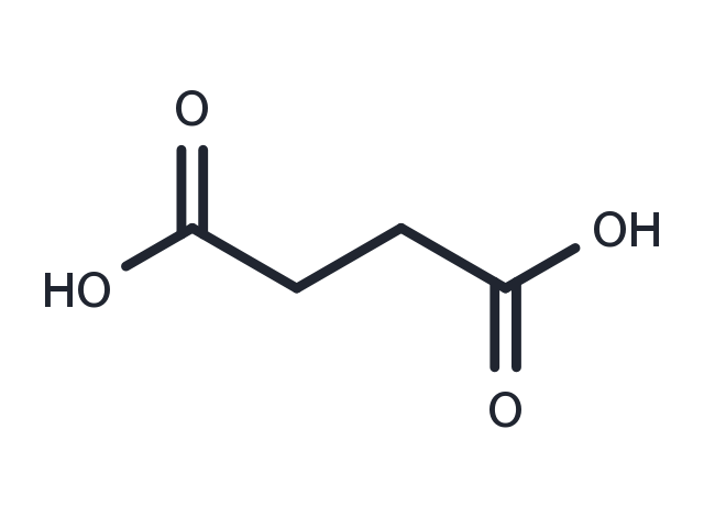 Succinic acid Chemical Structure