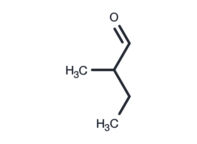 2-Methylbutyraldehyde Chemical Structure