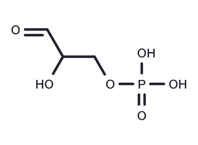 DL-Glyceraldehyde 3-phosphate Chemical Structure