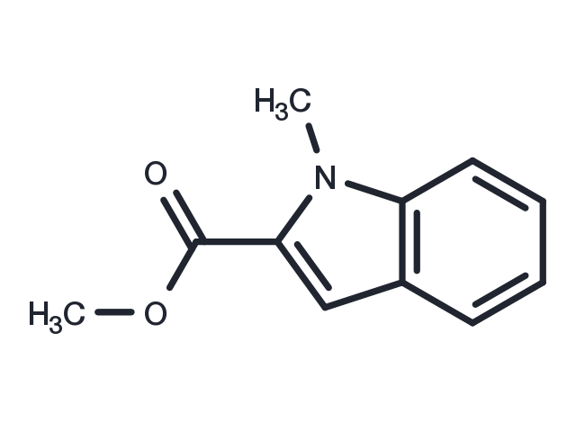 Methyl 1-methyl-1H-indole-3-carboxylate Chemical Structure