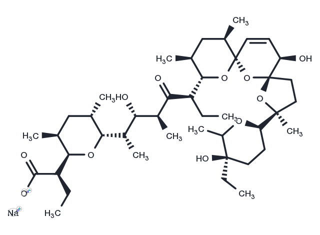 Narasin (sodium salt) Chemical Structure
