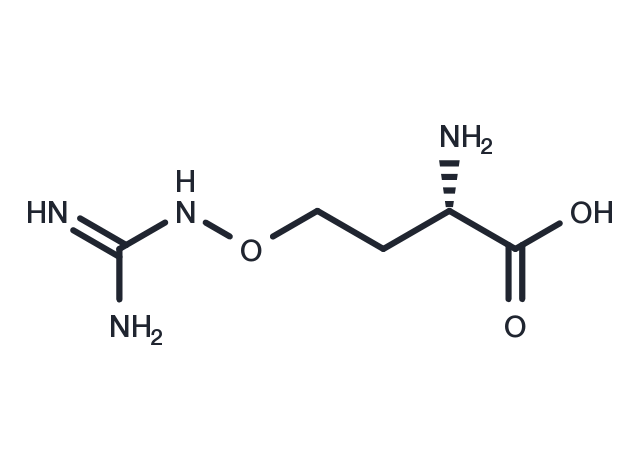 (L)-Canavanine Chemical Structure