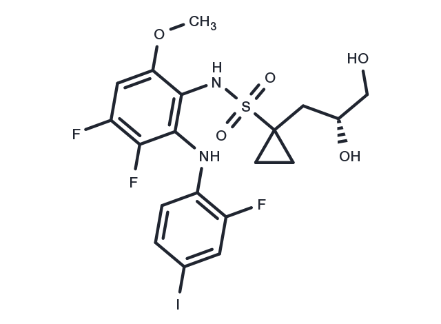Refametinib R enantiomer Chemical Structure