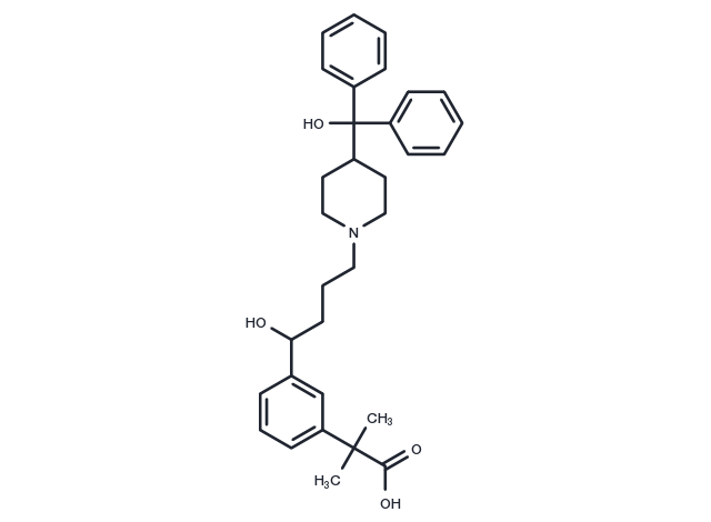 meta-Fexofenadine Chemical Structure