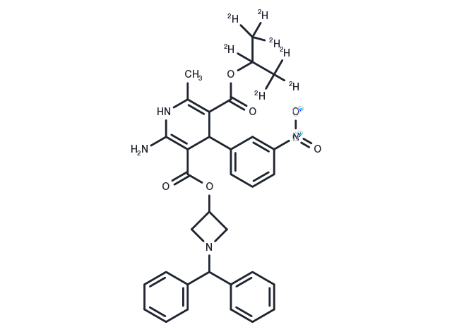 Azelnidipine D7 Chemical Structure