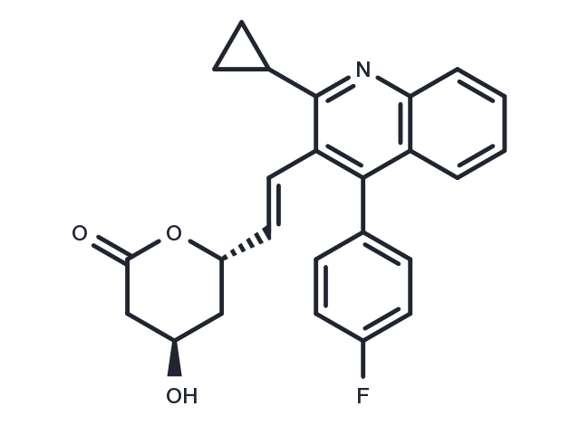 Pitavastatin lactone Chemical Structure