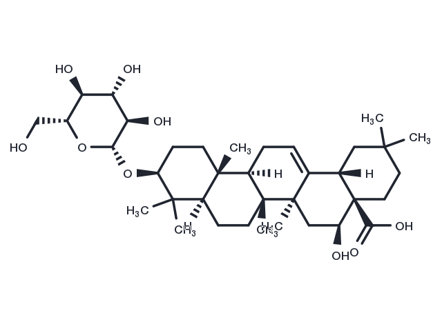 Ecliptasaponin D Chemical Structure
