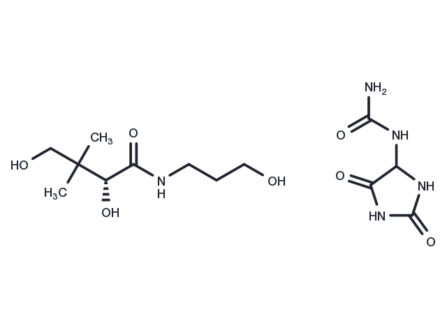 Allantoin panthenol Chemical Structure