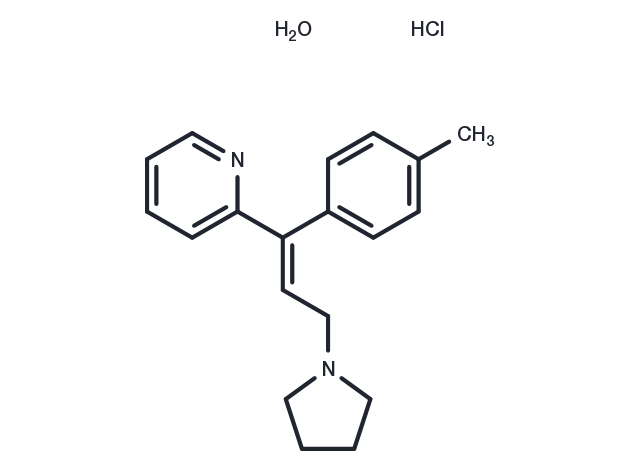 Triprolidine hydrochloride monohydrate Chemical Structure