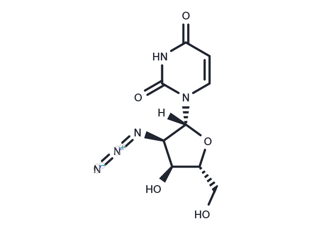 2'-Azido-2'-deoxyuridine Chemical Structure