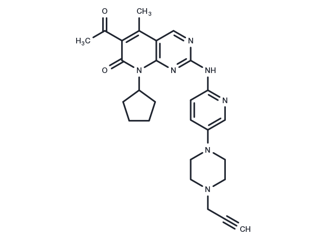 Palbociclib-propargyl Chemical Structure