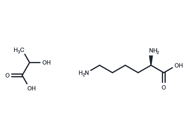 Lysine DL-lactate Chemical Structure
