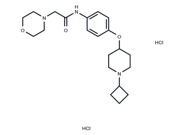 Samelisant dihydrochloride Chemical Structure