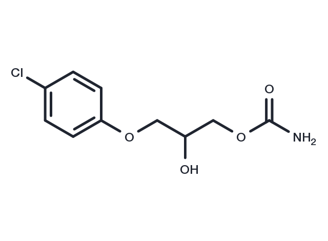Chlorphenesin Carbamate Chemical Structure
