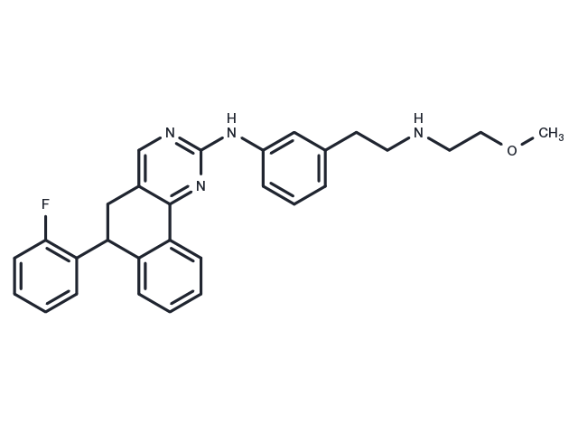 Derazantinib Racemate Chemical Structure