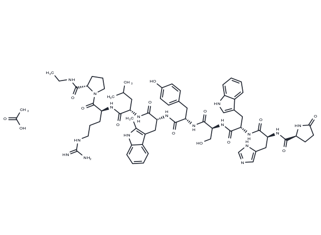 Avorelin acetate Chemical Structure