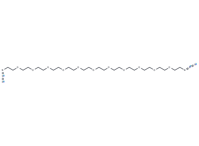 Azido-PEG11-azide Chemical Structure