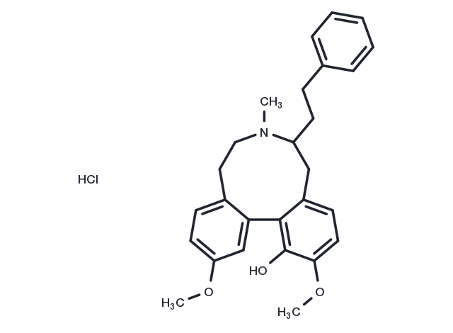 Asocainol hydrochloride Chemical Structure