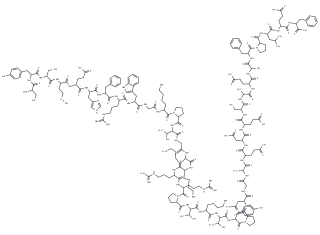 Adrenocorticotropic Hormone (ACTH) (1-39), human Chemical Structure