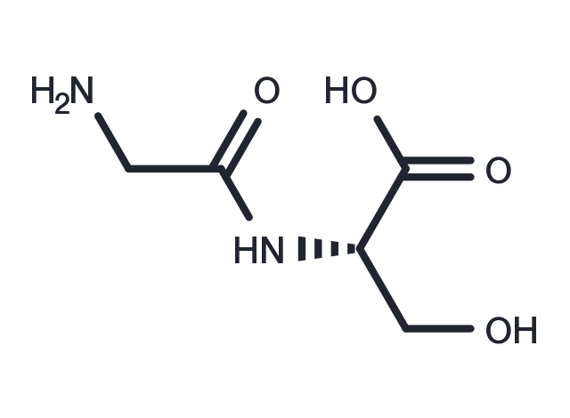 Glycyl-l-serine Chemical Structure