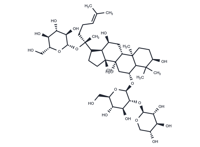 Ginsenoside R1 Chemical Structure