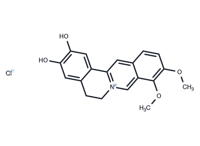 Demethyleneberberine chloride Chemical Structure