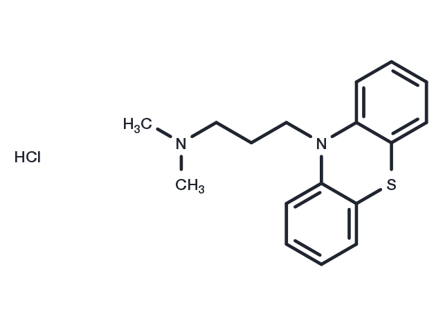 Promazine hydrochloride Chemical Structure