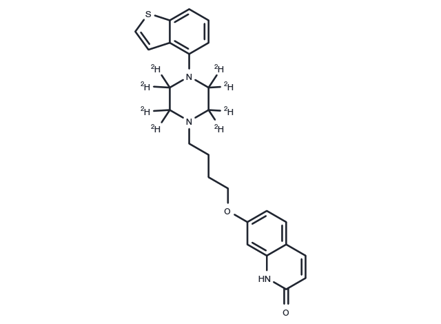Brexpiprazole-d8 Chemical Structure