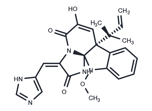 Meleagrin Chemical Structure