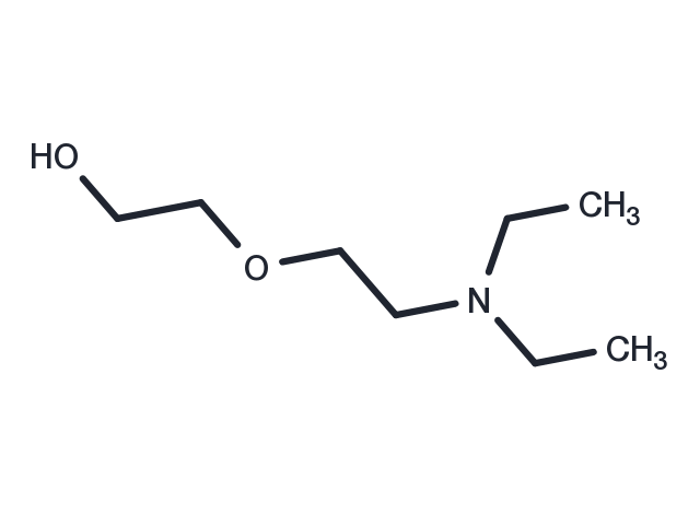 Diethylaminoethoxyethanol Chemical Structure