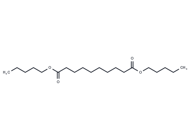 Dipentyl sebacate Chemical Structure